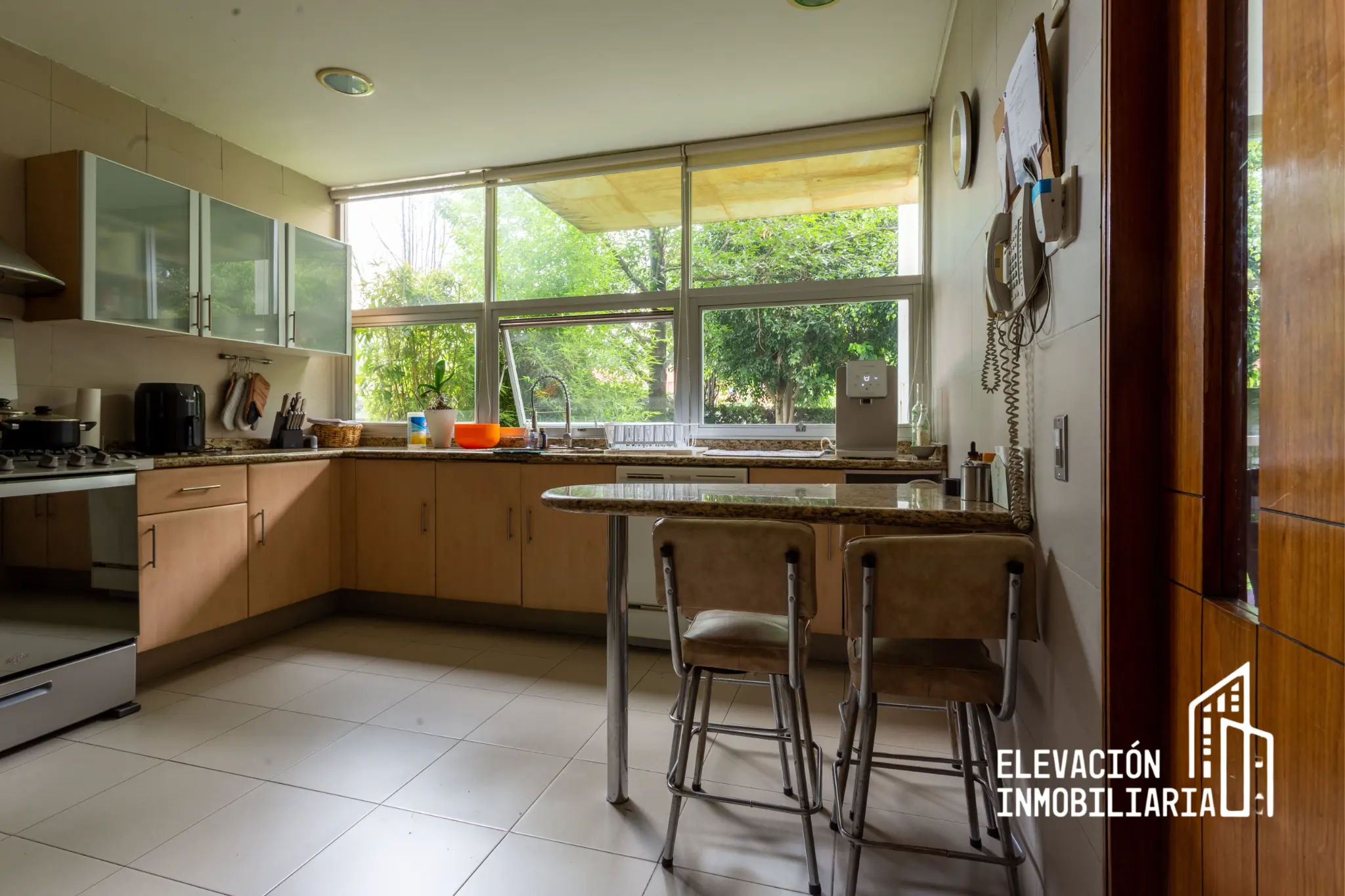 Cocina moderna de propiedad